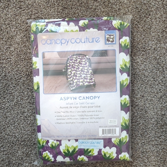 Canopy‎ Couture Aspyn Carseat Infant Canopy - Picture 1 of 4